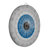 Bloodshot Blue Eyeball Dartbord (Voorkant Links)