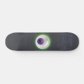 Bloodshot Drijvend Monster Eyeball Halloween Eye Skateboard (Horizontaal)