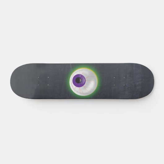 Bloodshot Drijvend Monster Eyeball Halloween Eye Skateboard (Horizontaal)