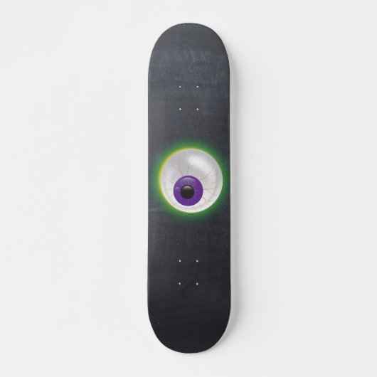 Bloodshot Drijvend Monster Eyeball Halloween Eye Skateboard (Voorkant)