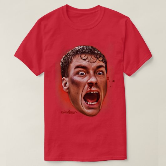 Bloodsport FACE T-shirt (Design voorkant)
