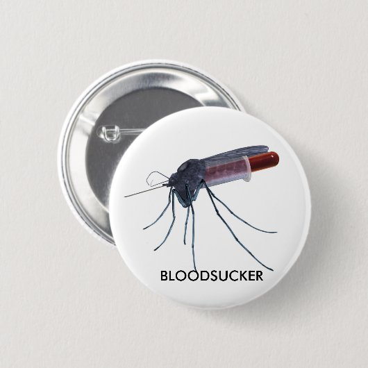 BLOODSUCKER BUTTON (Voorkant /achterkant)