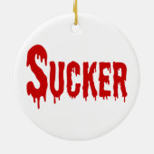 BLOODSUCKER KERAMISCH ORNAMENT (Achterkant)