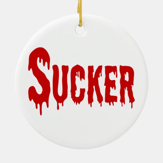 BLOODSUCKER KERAMISCH ORNAMENT (Achterkant)