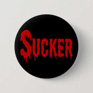 BLOODSUCKER RONDE BUTTON 5,7 CM