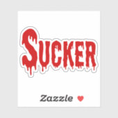 BLOODSUCKER STICKER (Vel)
