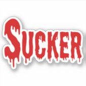 BLOODSUCKER STICKER (Voorkant)