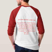 BLOODSWEATTEARS - Gepersonaliseerd T-shirt (Achterkant)