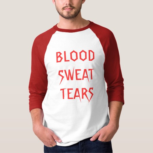 BLOODSWEATTEARS - Gepersonaliseerd T-shirt (Voorkant)