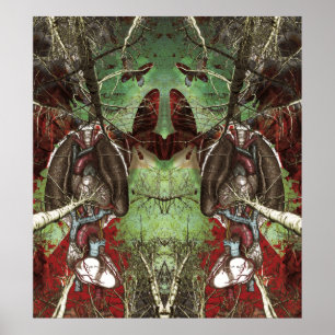 Bloodwood afdrukken poster