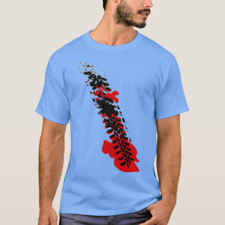 Bloody-bandenspoor 1 t-shirt