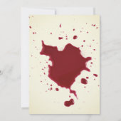  Bloody Boo's en Booze Halloween Party Kaart (Achterkant)