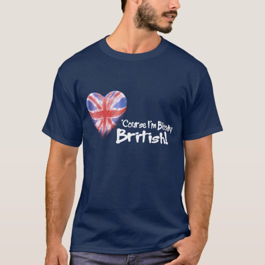 Bloody British T-shirt (Voorkant)