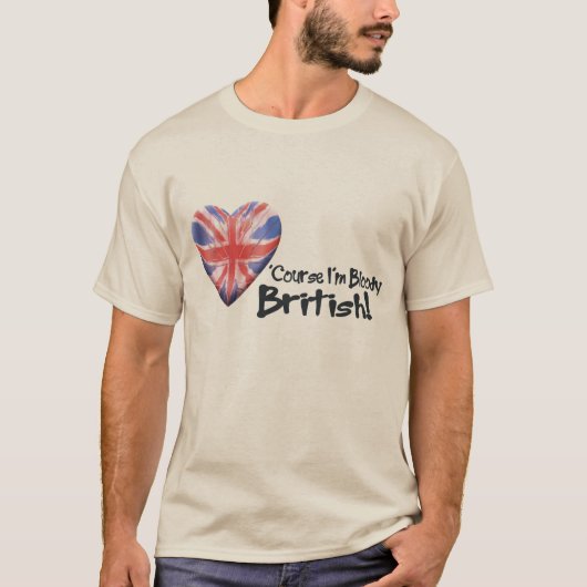 Bloody British T-shirt (Voorkant)