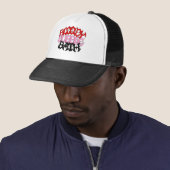 Bloody Bubble Bath Trucker Hat Pet (In situ)