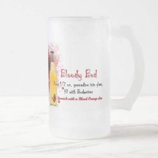 Bloody Bud Drink Recipe Matglas Bierpul (Rechts)