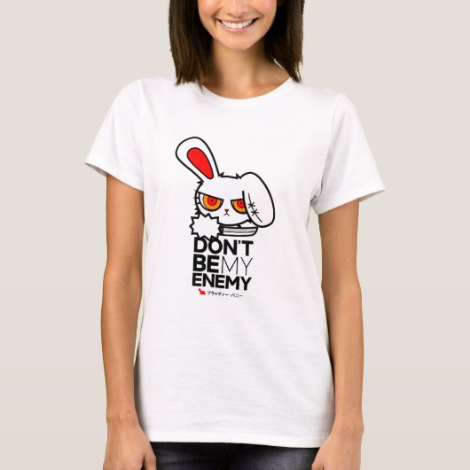 Bloody Bunny My Enemy 1 T-shirt (Voorkant)