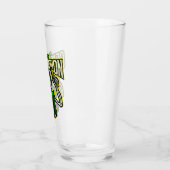 Bloody Celebration Skelet Leprechaun Pintglas Glas (Links)