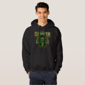 Bloody Celebration Skeleton Leprechaun Hoodie (Voorkant volledig)