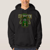 Bloody Celebration Skeleton Leprechaun Hoodie (Voorkant)