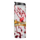 Bloody Crime Scene Yellow Attape Thermosbeker (Geroteerd rechts)