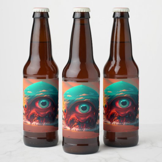 Bloody Eyes Bier Etiket (Flessen)