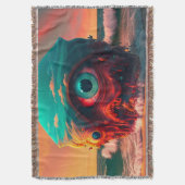 Bloody Eyes Deken (Voorkant Verticaal)