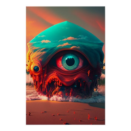 Bloody Eyes Perfect Poster (Voorkant)