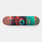 Bloody Eyes Persoonlijk Skateboard (Horizontaal)