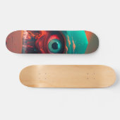 Bloody Eyes Persoonlijk Skateboard (Horizontaal)