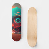 Bloody Eyes Persoonlijk Skateboard (Voorkant)