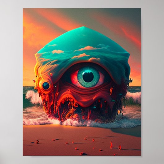 Bloody Eyes Poster (Voorkant)
