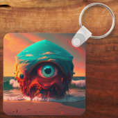 Bloody Eyes Sleutelhanger (Achterkant)