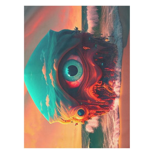 Bloody Eyes Tafelkleed (Voorkant)