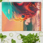 Bloody Eyes Theedoek (Gevouwen)