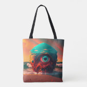 Bloody Eyes Tote Bag (Achterkant)