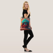 Bloody Eyes Tote Bag (Op model)