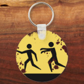 Bloody Fast Moving Zombies Sleutelhanger (Voorkant)