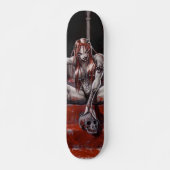 Bloody Girl Skateboard (Voorkant)