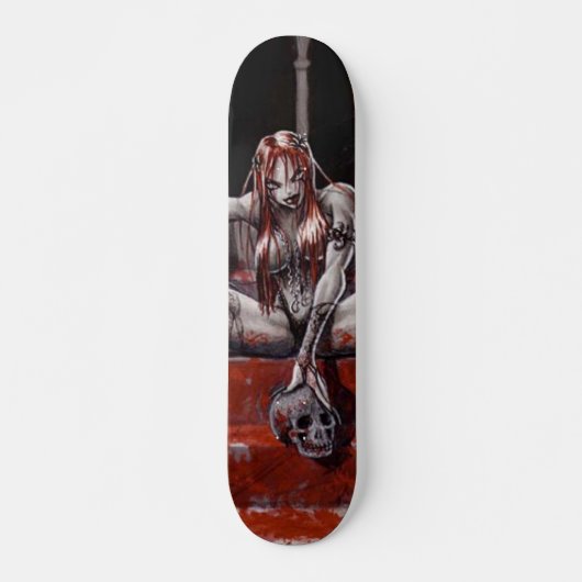 Bloody Girl Skateboard (Voorkant)