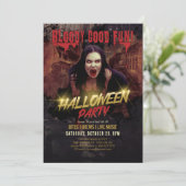 Bloody Good Fun Halloween Party ID980 Kaart (Staand voorkant)