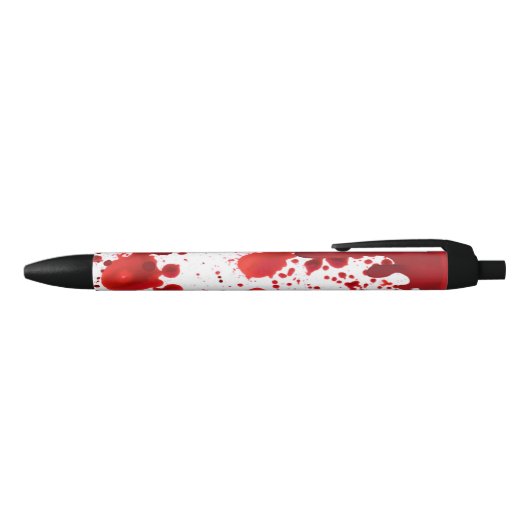Bloody Halloween Black Ink Pen (Bovenkant)