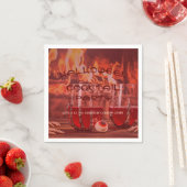 Bloody Halloween Cocktail Party Servet (Insitu)