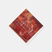 Bloody Halloween Cocktail Party Servet (Hoek)