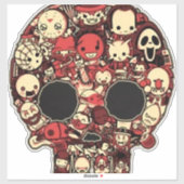 Bloody halloween sticker (Vel)