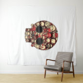 Bloody halloween wandkleed (In Situ (horizontaal))