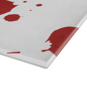 Bloody Hand Print Bloed Splatter Halloween Props Snijplank (Hoek)