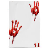 Bloody Hand Print Medium Cadeauzakje (Voorkant)