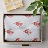 Bloody Hand Print Tissuepapier (Geschenk)