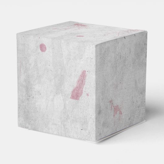 Bloody-handafdruk Halloween Bedankdoosjes (Achterkant)